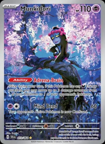 Munkidori Pokémon card #72