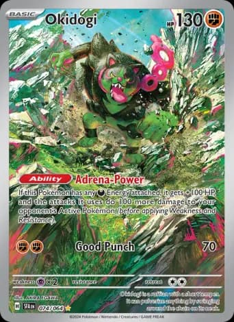 Okidogi Pokémon card #74