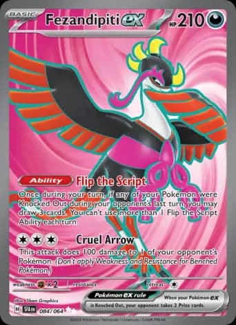 Fezandipiti ex Pokémon card #84