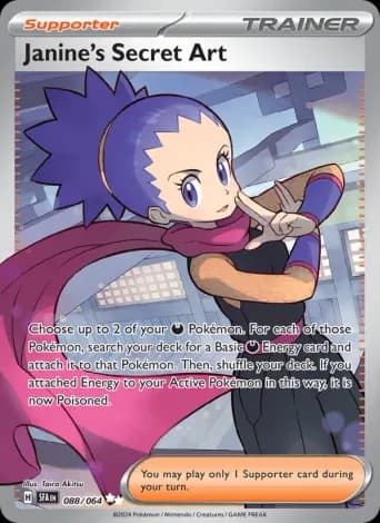 Janine's Secret Art Pokémon card #88