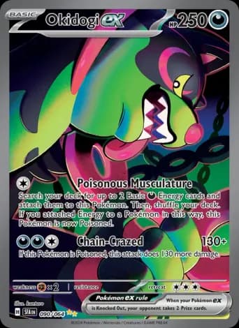 Okidogi ex Pokémon card #90