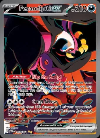 Fezandipiti ex Pokémon card #92