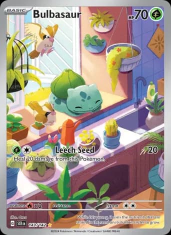 Bulbasaur Pokémon card #143