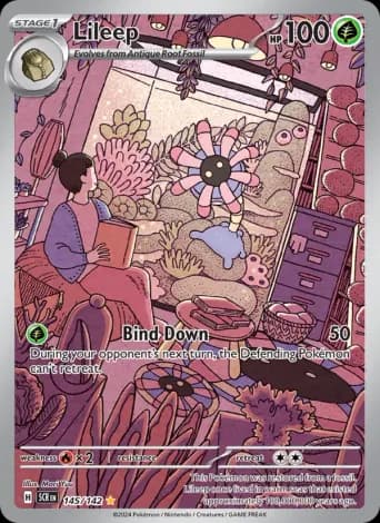 Lileep Pokémon card #145
