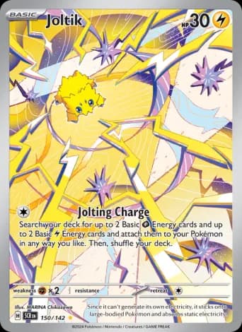 Joltik Pokémon card #150