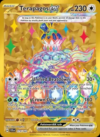 Terapagos ex Pokémon card #173