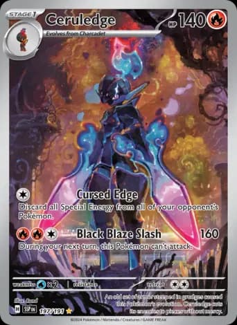 Ceruledge Pokémon card #197