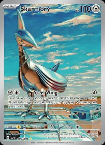 Skarmory Pokémon card #209