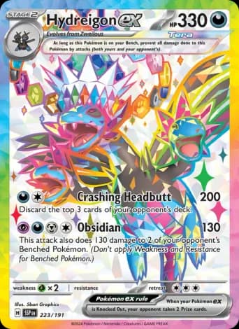 Hydreigon ex Pokémon card #223