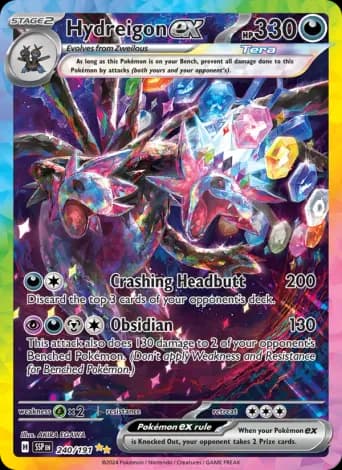 Hydreigon ex Pokémon card #240