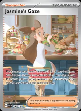 Jasmine's Gaze Pokémon card #245