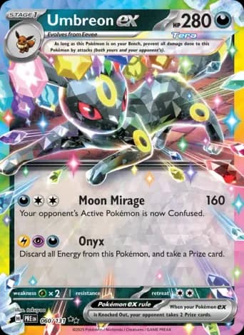 Umbreon ex Pokémon card #60