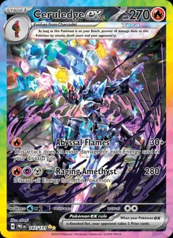 Ceruledge ex Pokémon card #147