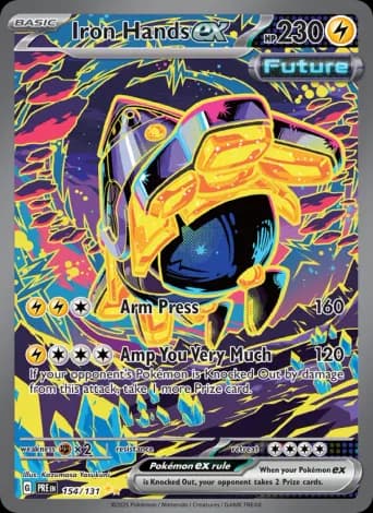 Iron Hands ex Pokémon card #154