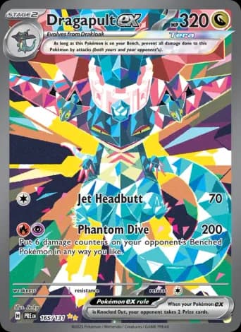 Dragapult ex Pokémon card #165
