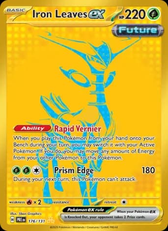 Iron Leaves ex Pokémon card #176