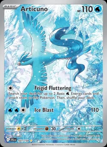 Articuno Pokémon card #161
