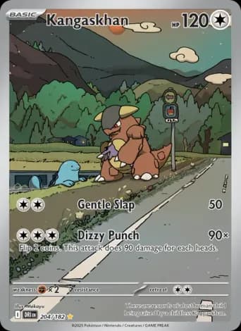 Kangaskhan Pokémon card #204