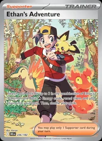 Ethan's Adventure Pokémon card #236