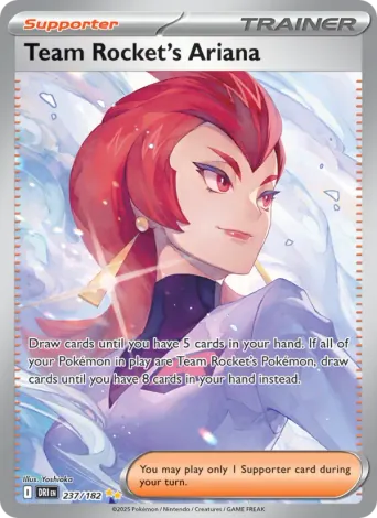 Team Rocket's Ariana Pokémon card #237