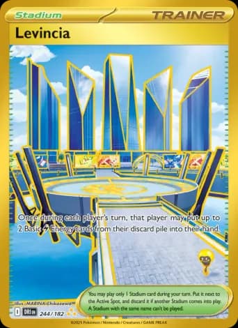 Levincia Pokémon card #244