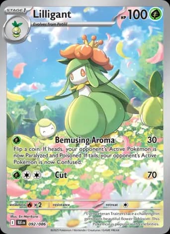 Lilligant Pokémon card #92