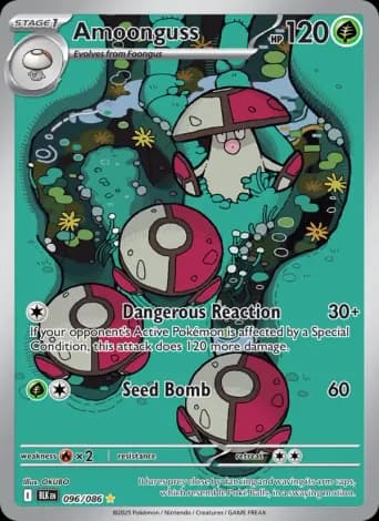 Amoonguss Pokémon card #96