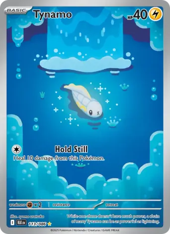 Tynamo Pokémon card #113