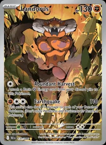 Landorus Pokémon card #131