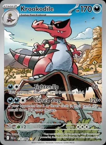 Krookodile Pokémon card #137