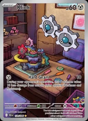 Klink Pokémon card #139