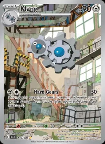 Klang Pokémon card #140