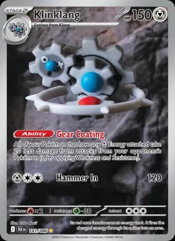Klinklang Pokémon card #141