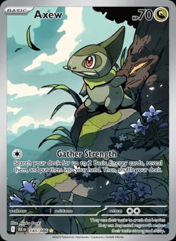 Axew Pokémon card #145