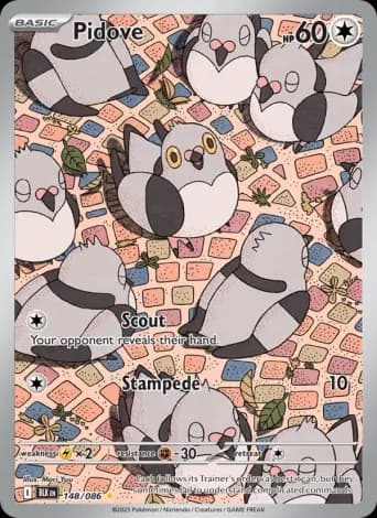 Pidove Pokémon card #148