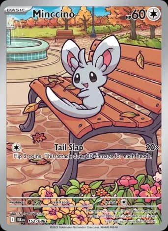 Minccino Pokémon card #152
