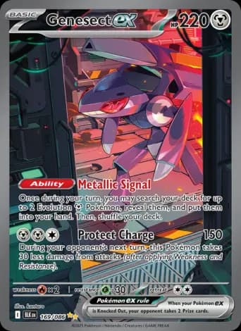 Genesect ex Pokémon card #169