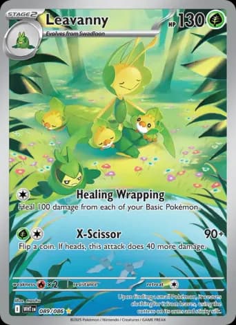 Leavanny Pokémon card #89