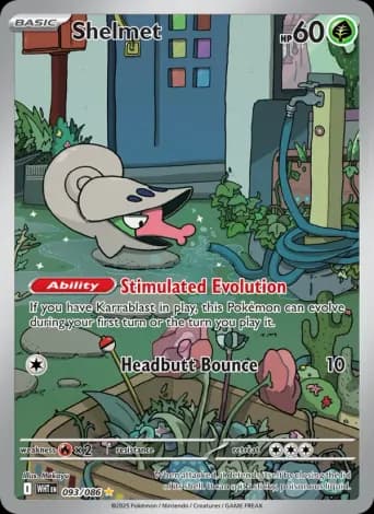 Shelmet Pokémon card #93