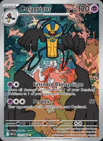 Cofagrigus Pokémon card #123