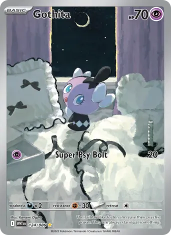 Gothita Pokémon card #124