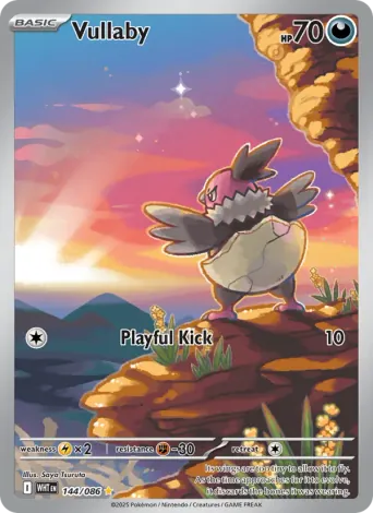 Vullaby Pokémon card #144