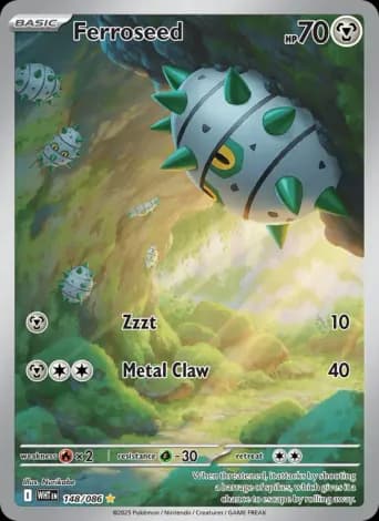 Ferroseed Pokémon card #148