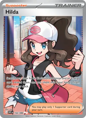 Hilda Pokémon card #164
