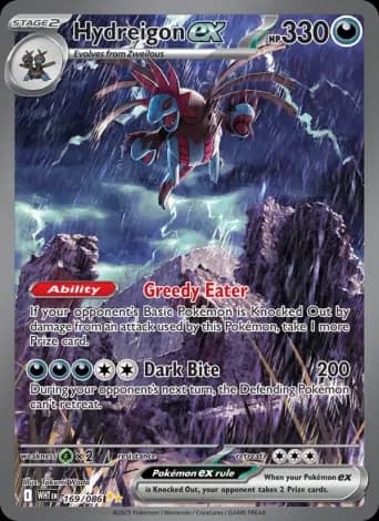 Hydreigon ex Pokémon card #169