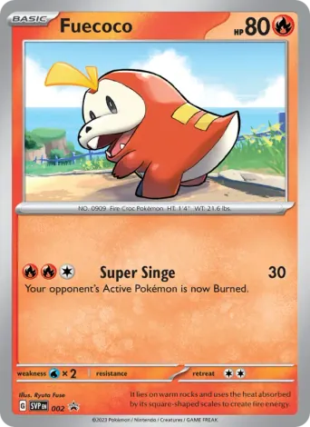 Fuecoco Pokémon card #2