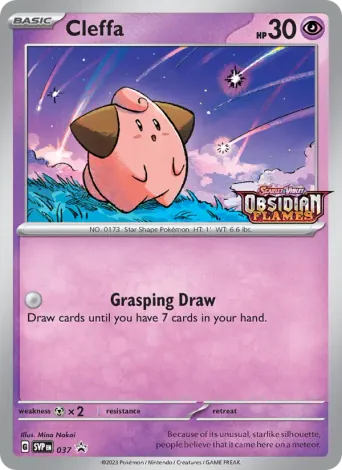 Cleffa Pokémon card #37