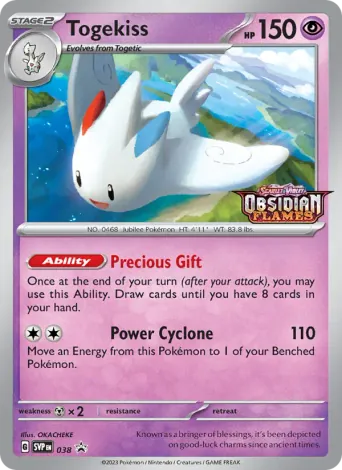 Togekiss Pokémon card #38
