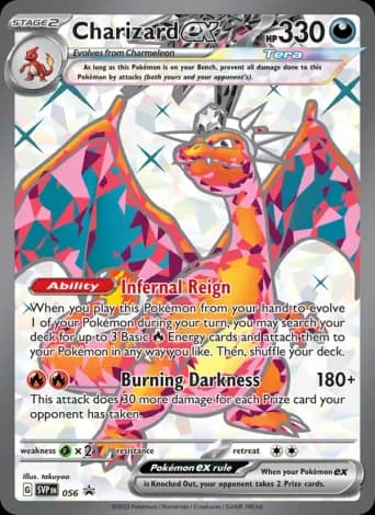 Charizard ex Pokémon card #56