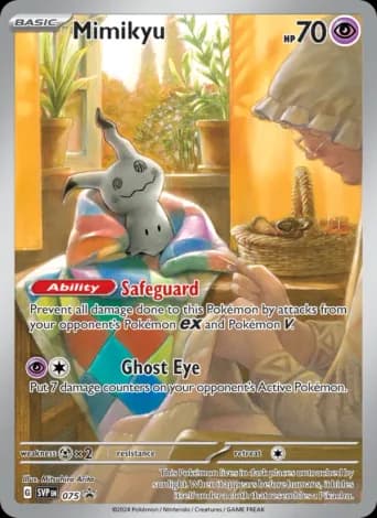 Mimikyu Pokémon card #75